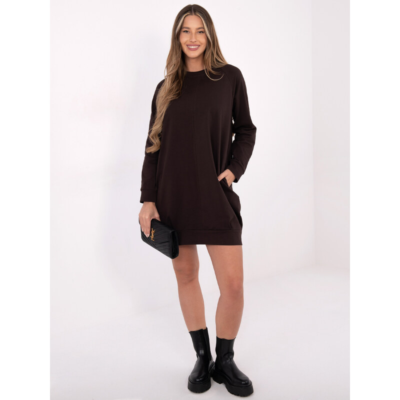 FPrice Šaty RV TU 5184.93P tmavo hnedá 67258750