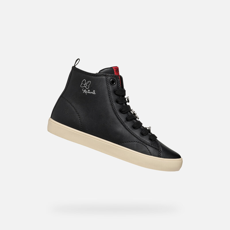 Čierne dievčenské členkové topánky Geox Gisli Girl 67265197