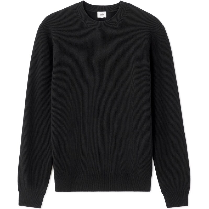 Celio Čierny pánsky sveter 67265209