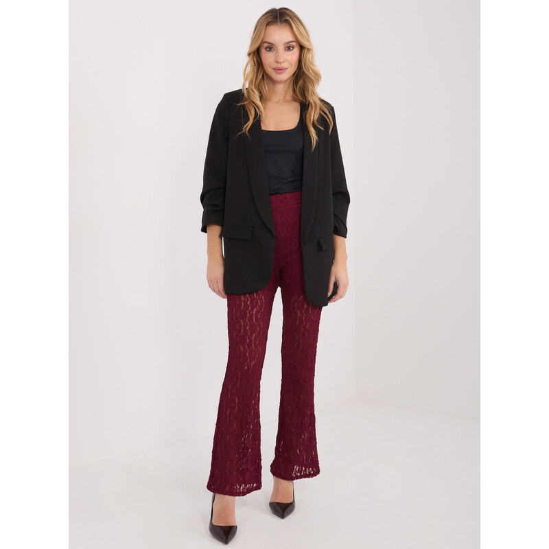 FPrice Nohavice IT SP 9960.78 bordová 67262175