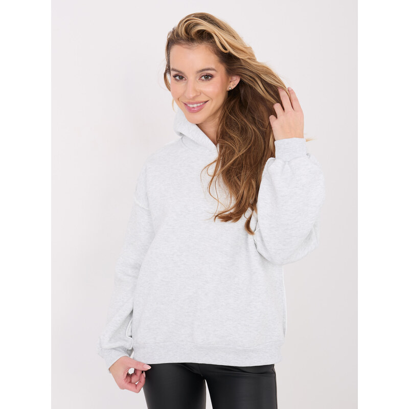 FPrice WT BL mikina A1457.45 svetlo šedá 67262457