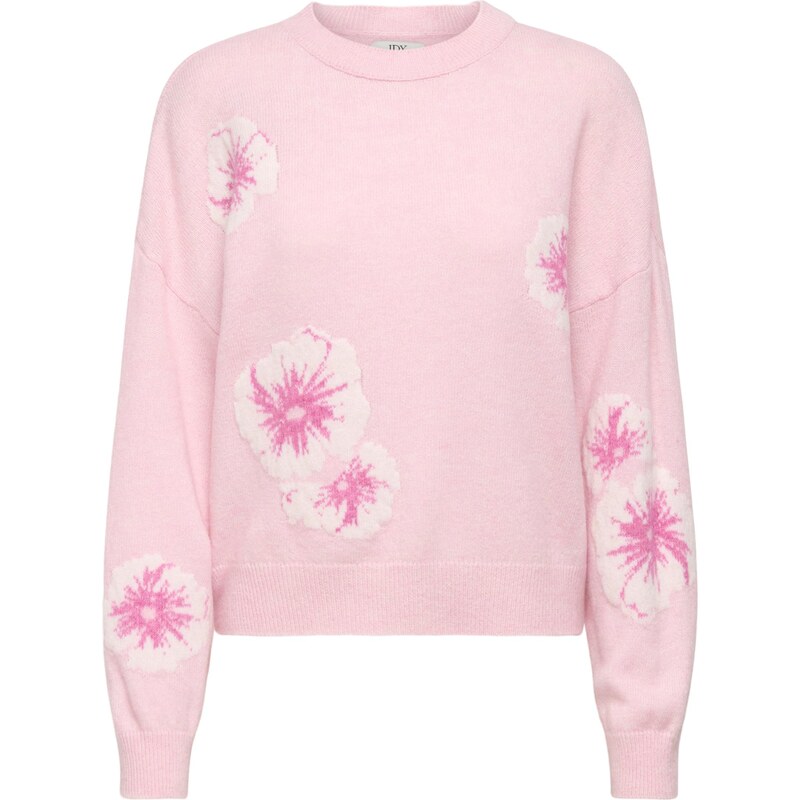JDY Sveter JDYFloris ružová / ružová / biela 67266893