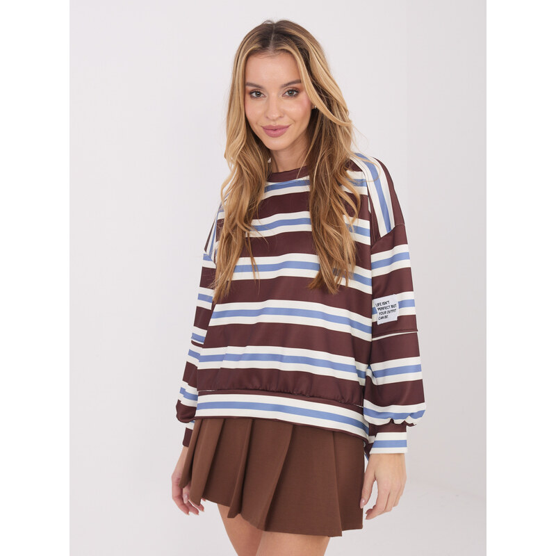 FPrice Mikina IT BL 9780 1.48 tmavohnedá 67262706