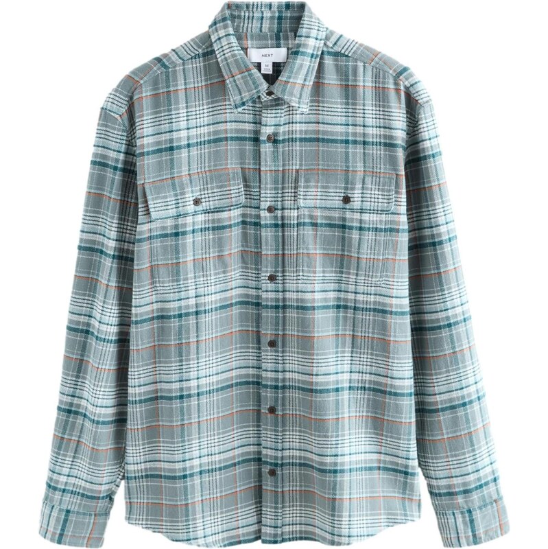 Next Košeľa modrá / oranžová 67266901