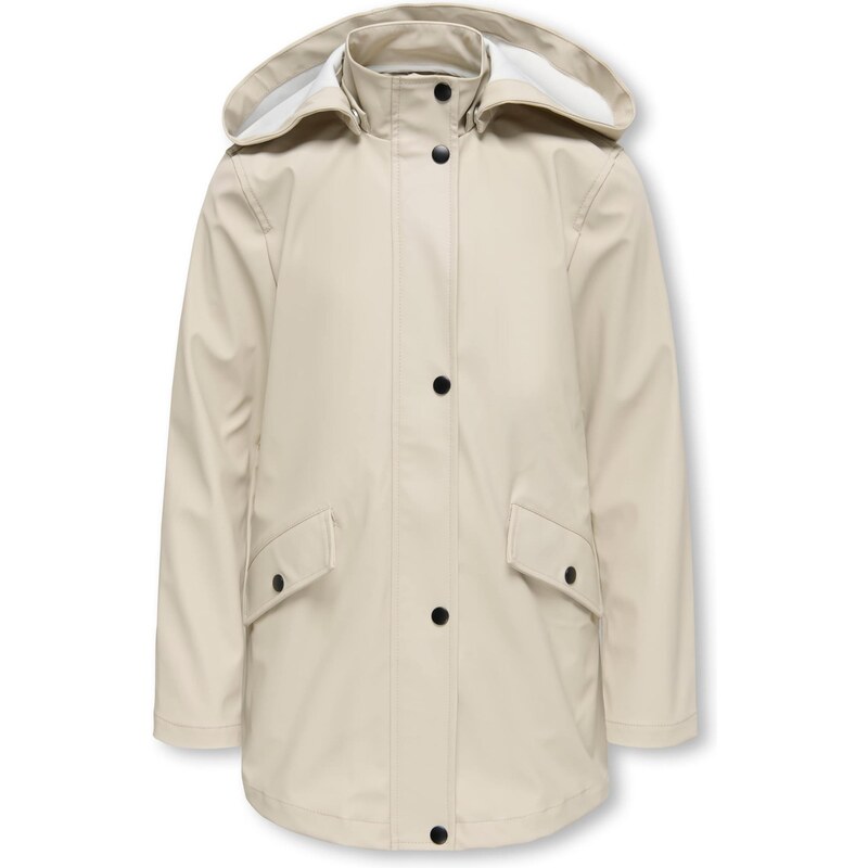 ONLY GIRLS Prechodná bunda KOGElisa sivobéžová 67266907