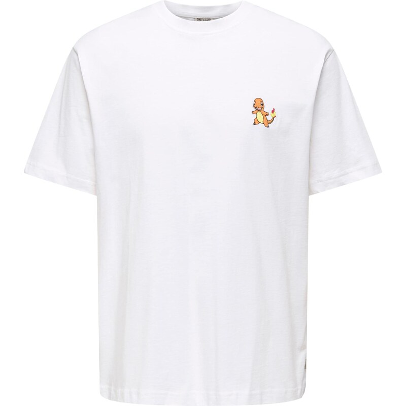 Only & Sons Tričko ONSPokemon pastelovo žltá / oranžová / čierna / 67266917