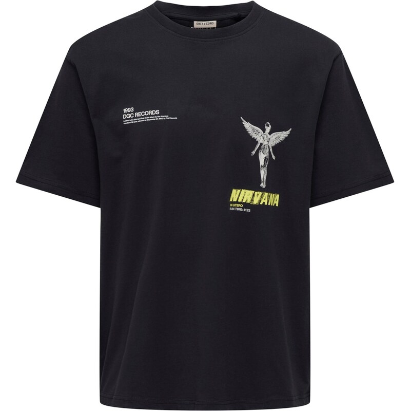 Only & Sons Tričko ONSNIRVANA žltá / čierna / biela 67266918