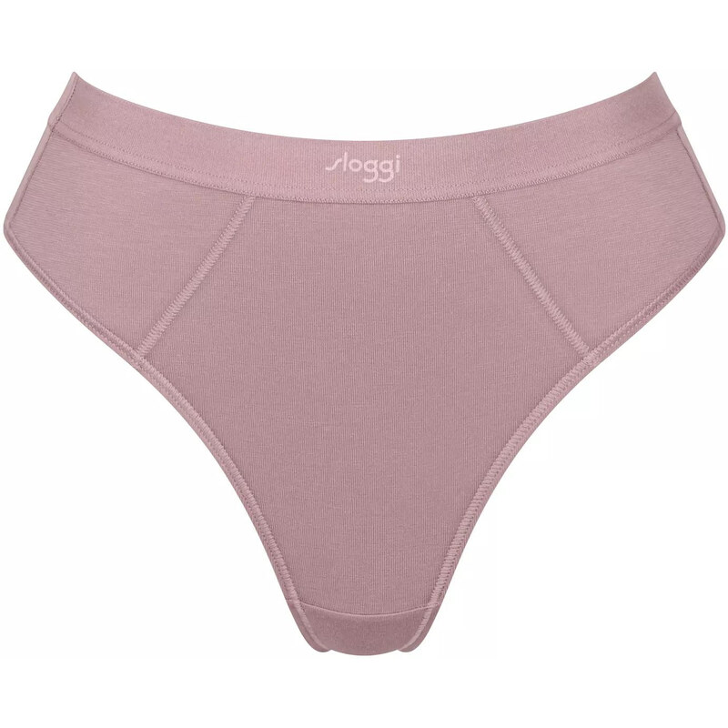 Dámske tangá EVER Ease String - PURPLE - fialovo-hnedé 6116 - SLOGGI 67263292