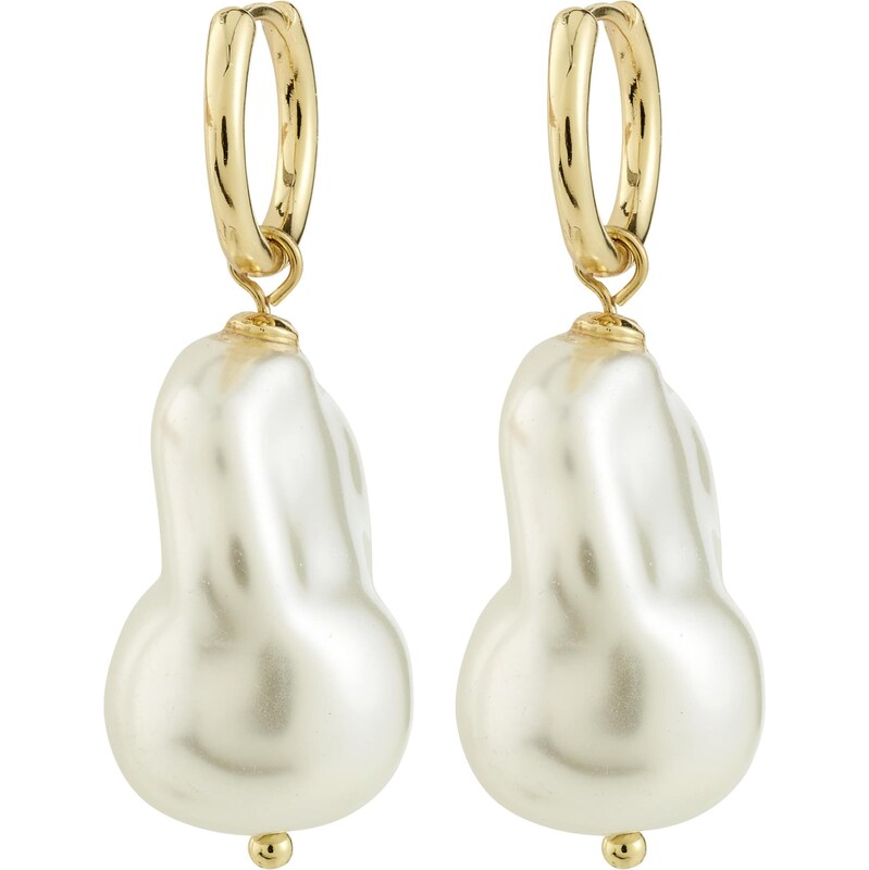 Pilgrim Náušnice Radley zlatá / perlovo biela 67266925