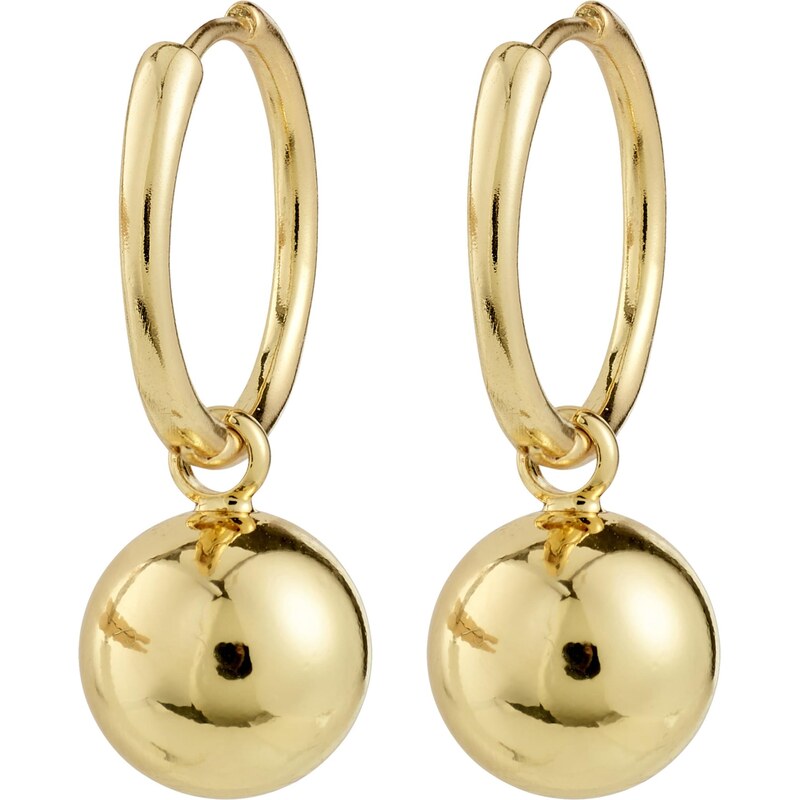 Pilgrim Náušnice Air zlatá 67266941