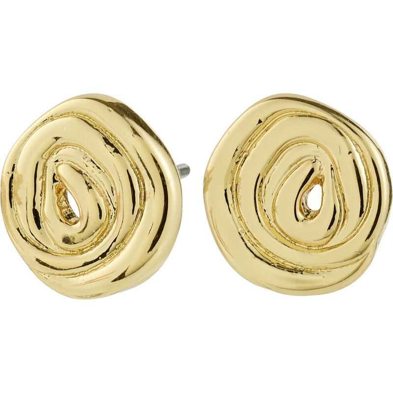 Pilgrim Náušnice Air zlatá 67266945