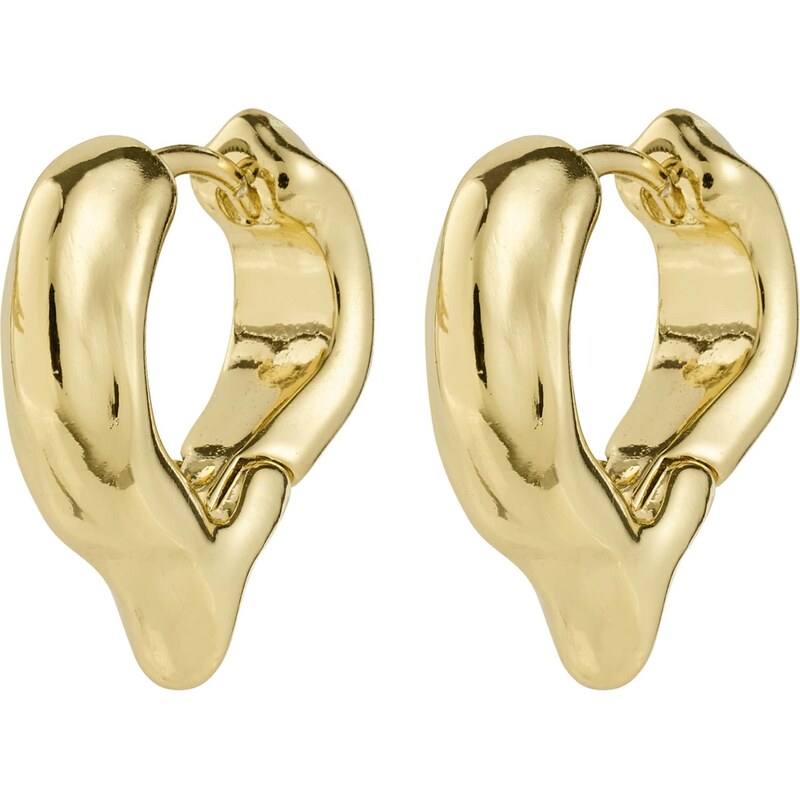 Pilgrim Náušnice Iris zlatá 67266969