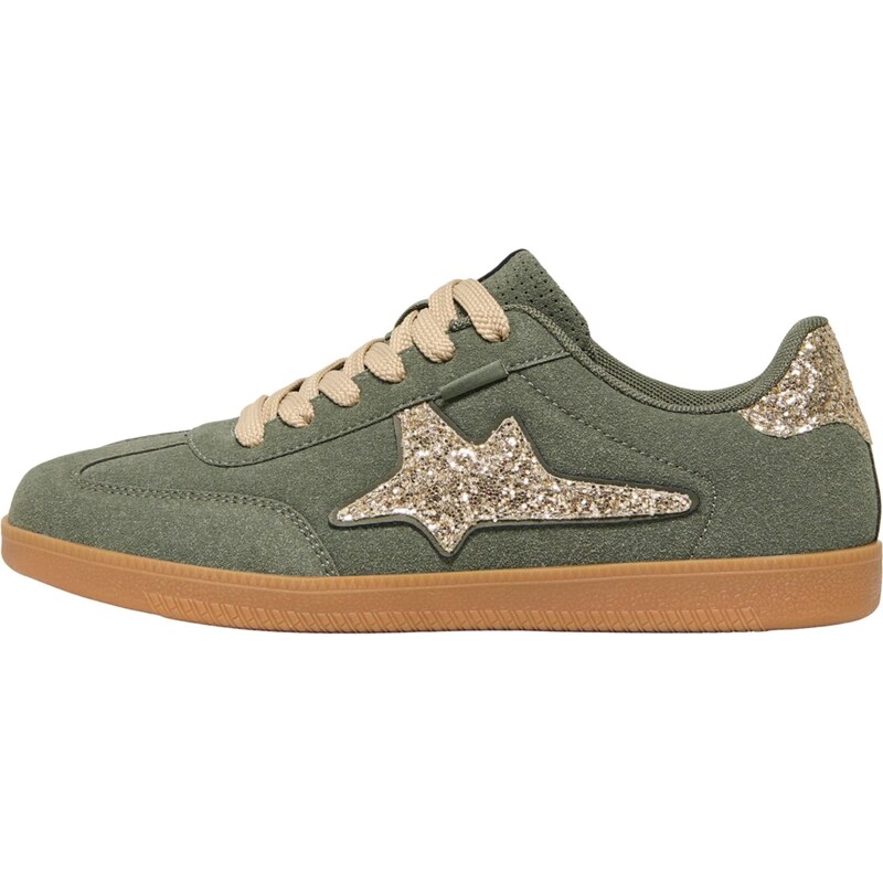 ONLY Nízke tenisky ONLSANDRA zlatá / olivová 67266974