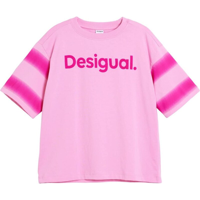 Desigual Tričko ružová / eozín 67267002