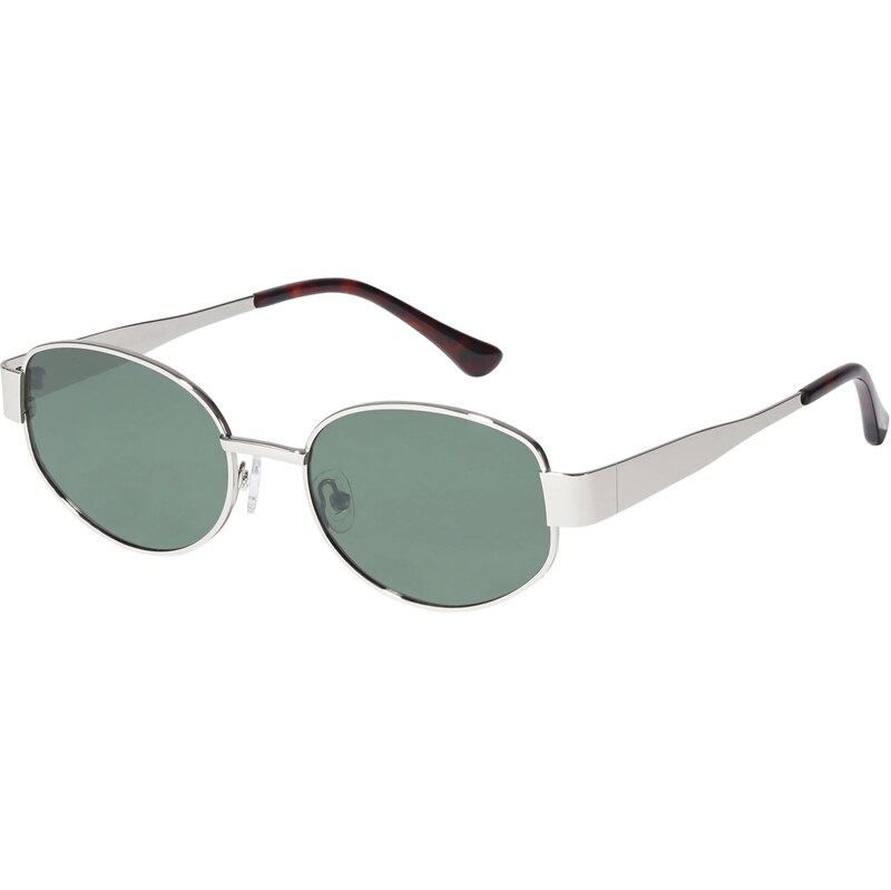 Pilgrim Slnečné okuliare REILLY hnedá / strieborná 67267018