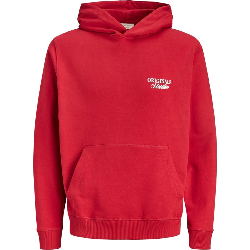 JACK & JONES Mikina JORNorrebro brusnicová / biela 67267061