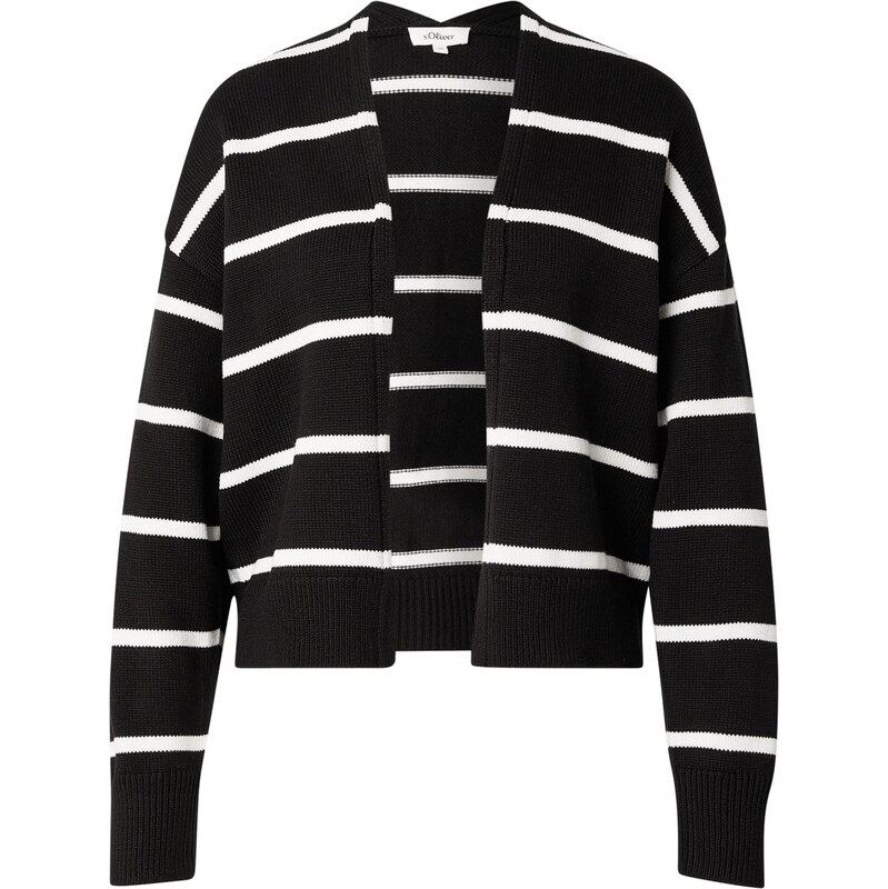 s.Oliver Kardigán čierna / biela 67267101