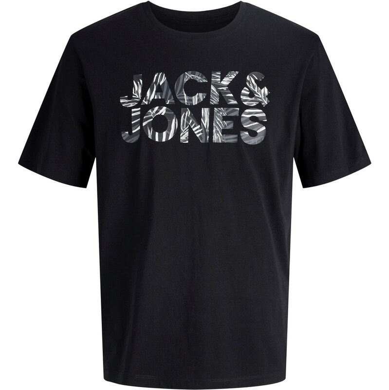 Jack & Jones Junior Tričko JJEJEFF sivá / antracitová / čierna / biela 67267118