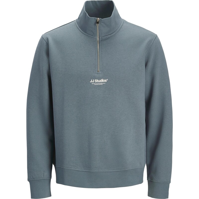 Jack & Jones Junior Mikina JJESoho dymovo modrá / biela 67267106