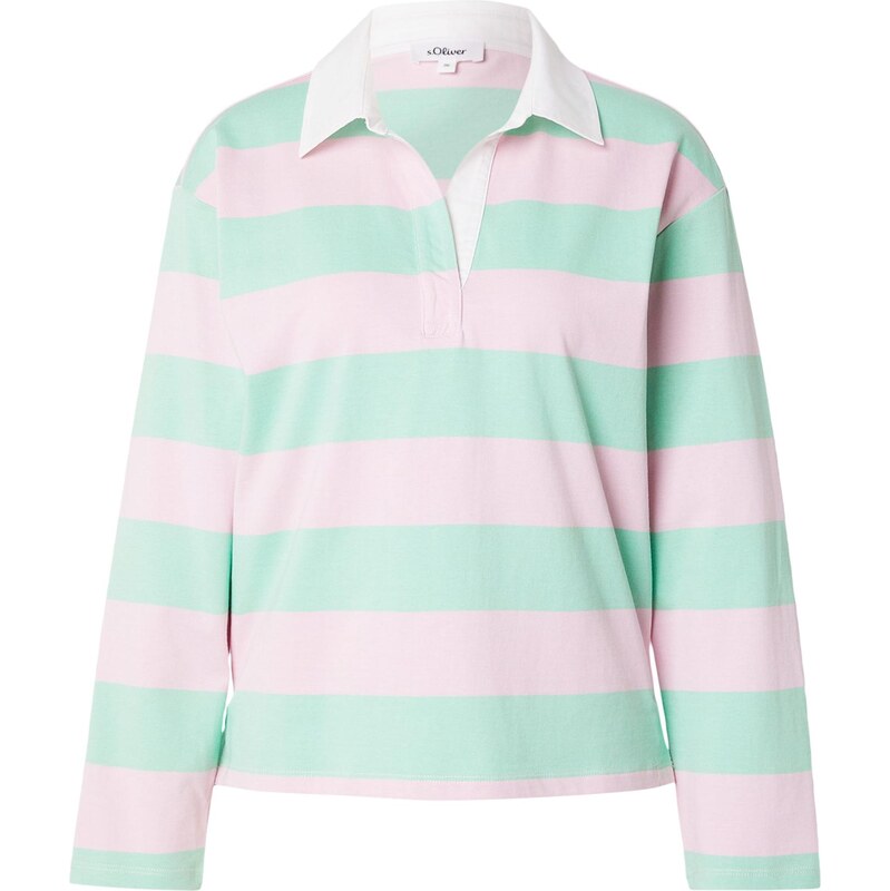 s.Oliver Mikina svetlozelená / ružová 67267207