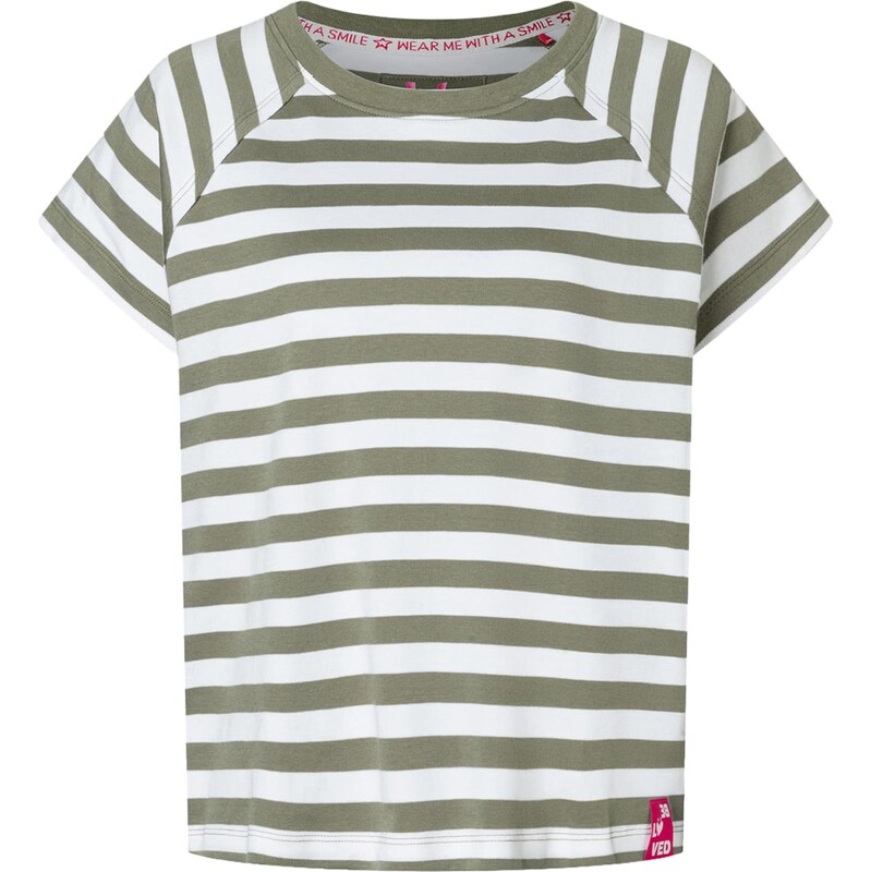 LIEBLINGSSTÜCK Tričko Tara olivová / biela 67267232