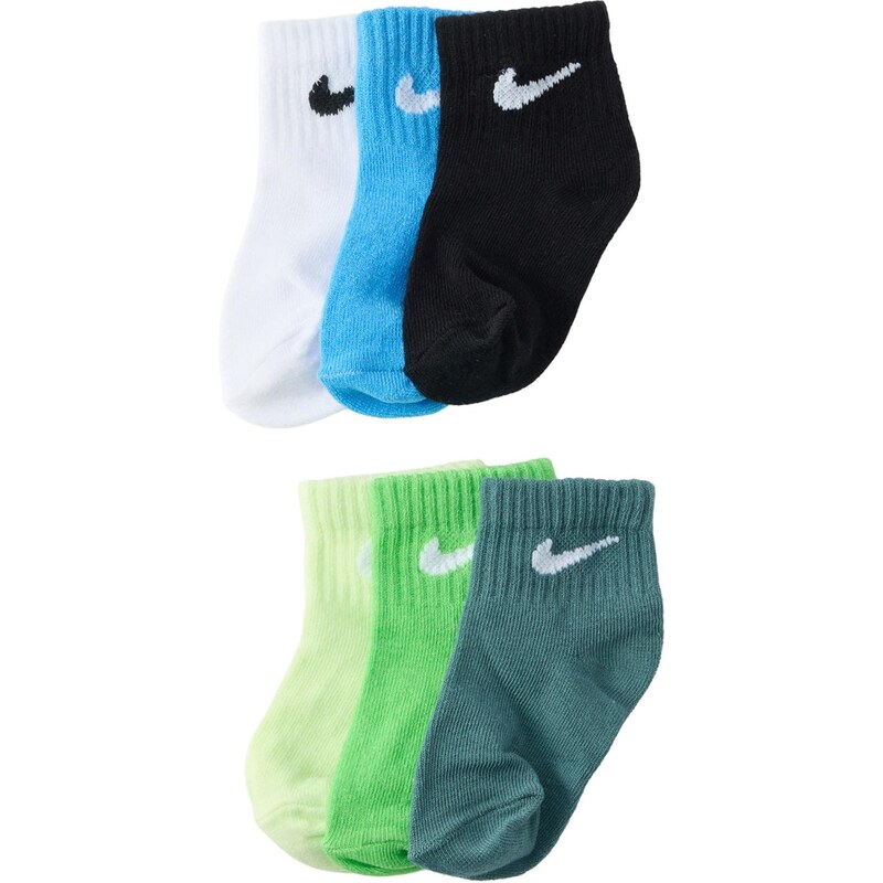 Nike Sportswear Ponožky SWOOSH azúrová / zelená / čierna / biela 67267285