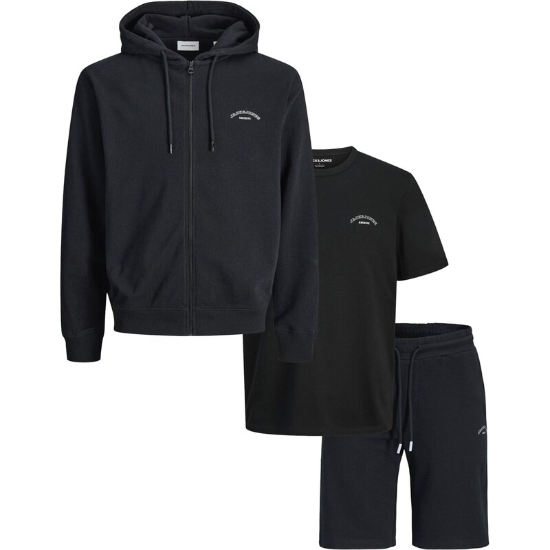 JACK & JONES Joggingová súprava JJCOLLEGE čierna 67267337
