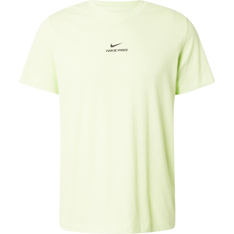 NIKE Funkčné tričko Pro limetková / čierna 67267388
