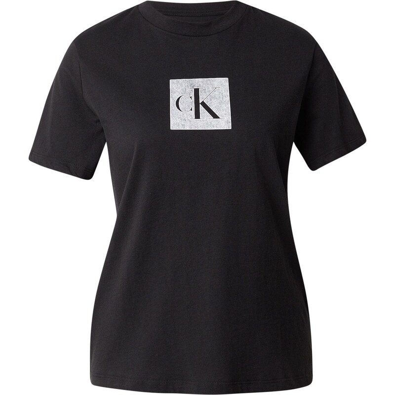Calvin Klein Jeans Tričko svetlosivá / čierna 67267422