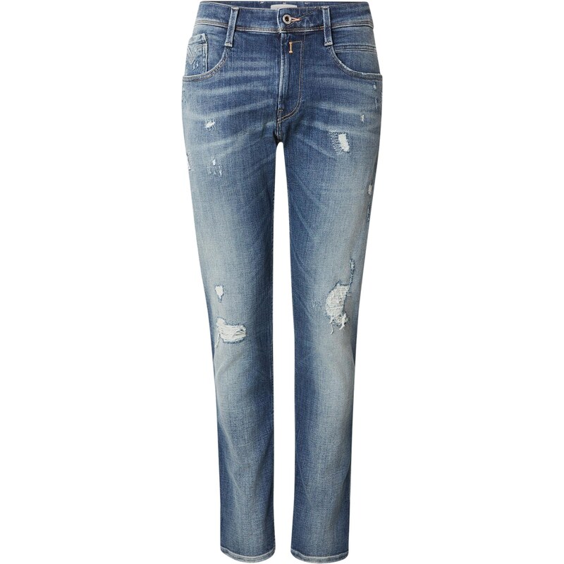 REPLAY Džínsy ANBASS modrá denim 67267432
