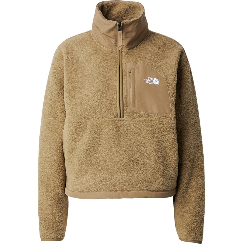 THE NORTH FACE Športový sveter YUMIORI kapučíno / biela 67267449