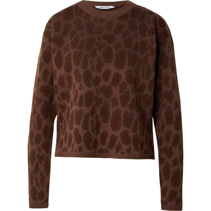 ABOUT YOU Sveter Stella hnedá / sépiová / tmavohnedá 67267526