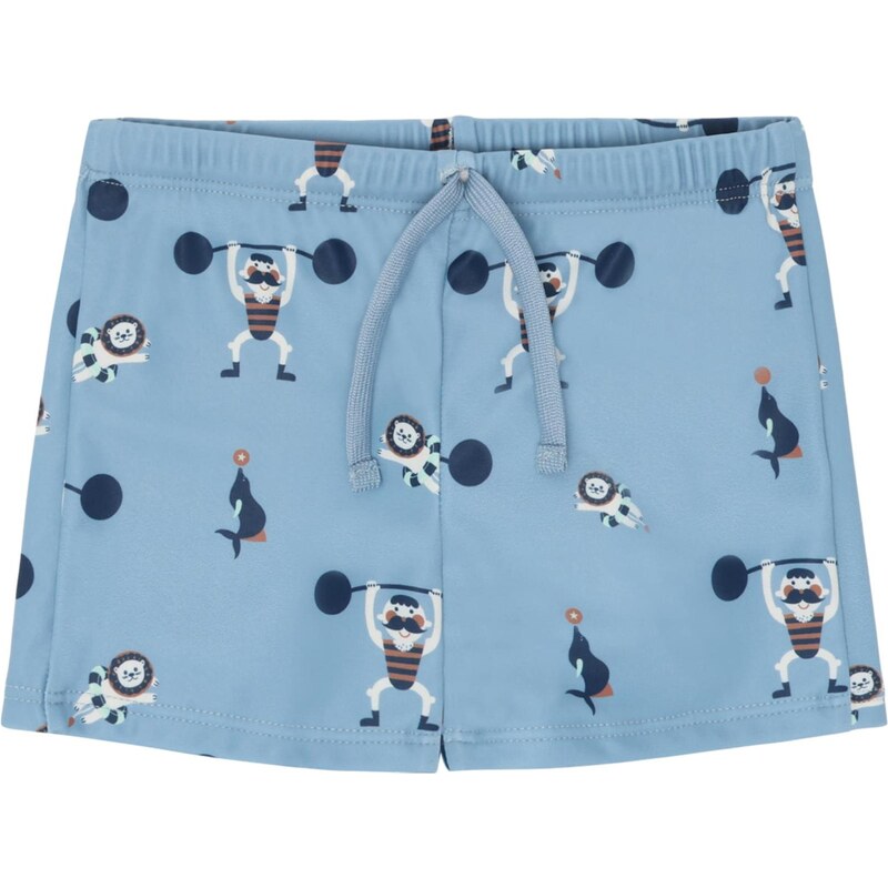 Hust & Claire Plavecké šortky Haki námornícka modrá / kráľovská modrá 67267630