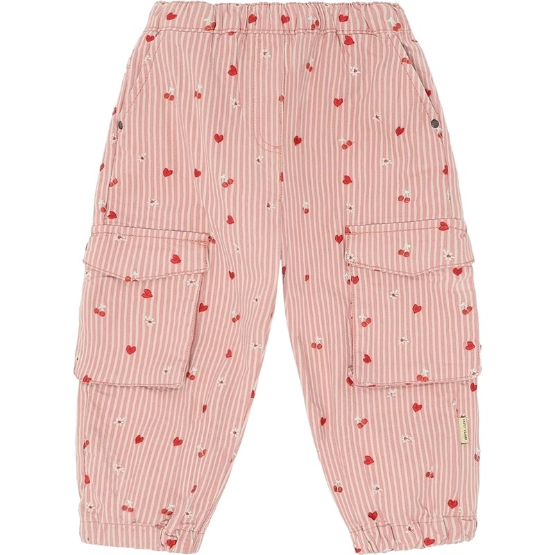 Hust & Claire Nohavice Tammy rosé / staroružová / červená 67267642