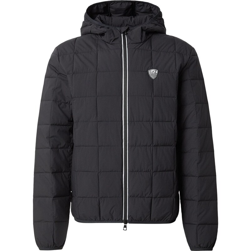 EA7 Emporio Armani Prechodná bunda čierna / biela 67267644