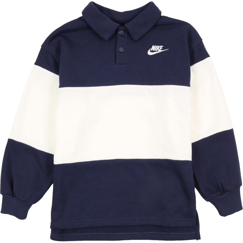 Nike Sportswear Mikina CLUB námornícka modrá / biela 67267661