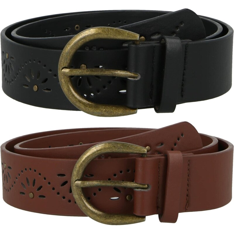 ABOUT YOU Opasky hrdzavohnedá / čierna 67267702