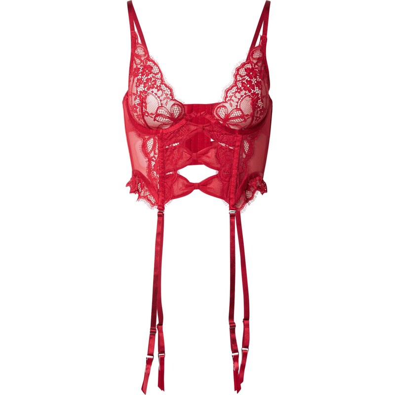 Hunkemöller Korzet Marianna jasne červená 67267709