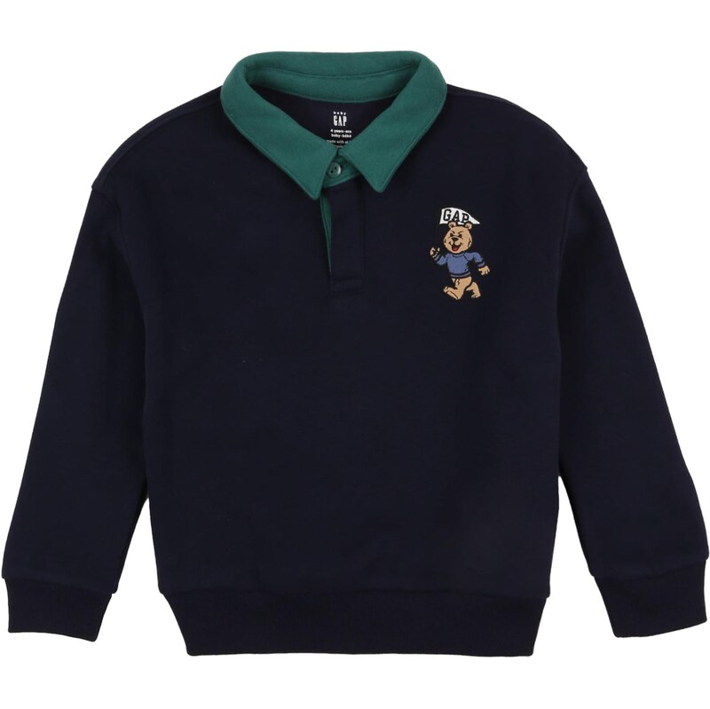 GAP Mikina BRANNAN námornícka modrá / tmavomodrá / svetlohnedá / 67267732