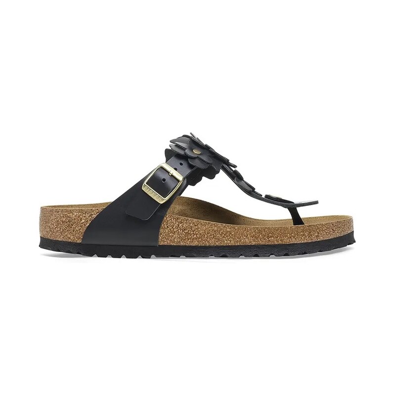 Kožené žabky Birkenstock Gizeh Flowers 62326200