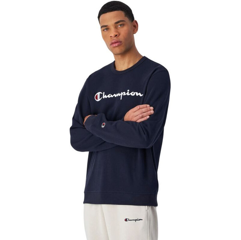 Pánska mikina 220727 BS501 Tmavomodrý vzor - Champion 67273260