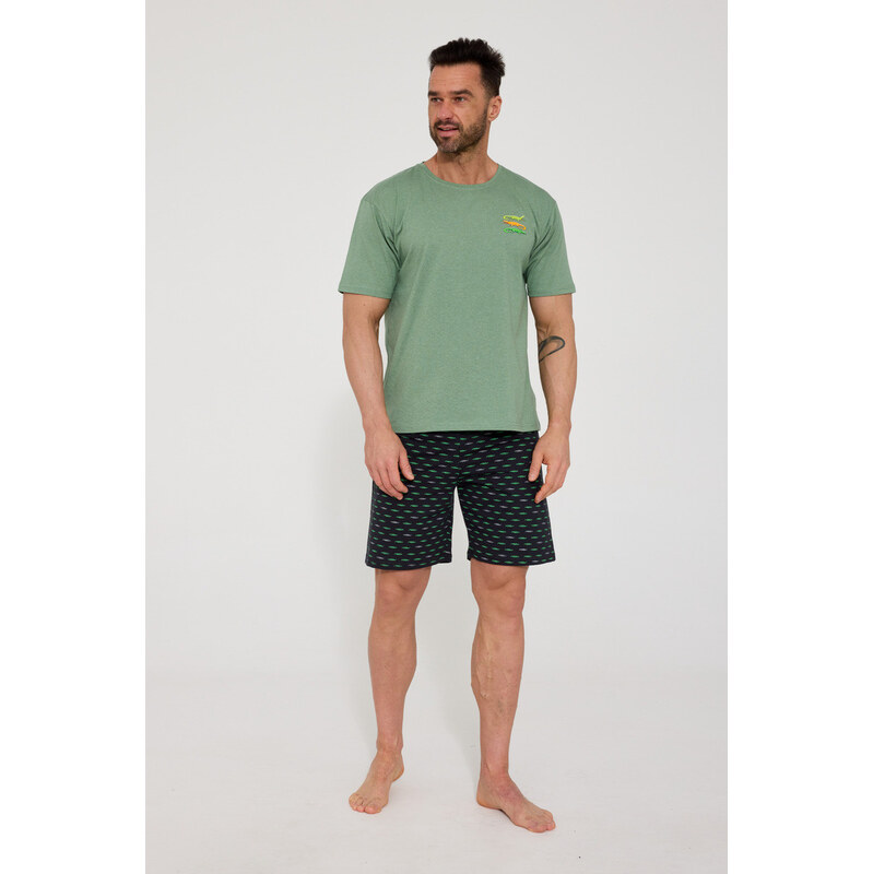 Cornette PÁNSKE PYŽAMO KR 326/202 CROCODILES 2 67273410