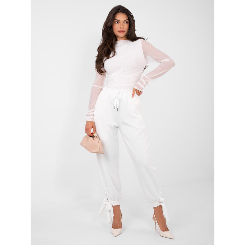 FPrice Nohavice IT SP 9987.16 ecru 67273422