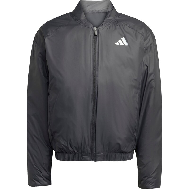 ADIDAS SPORTSWEAR Športová bunda ESS HOLIDAY čierna / strieborná 67277054