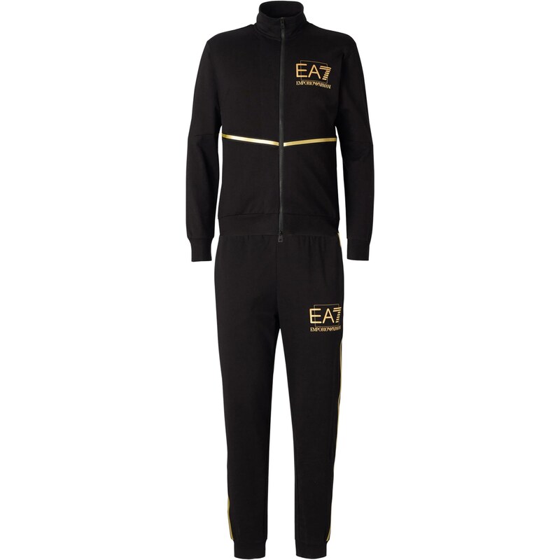 EA7 Emporio Armani Joggingová súprava zlatá / čierna 67277060