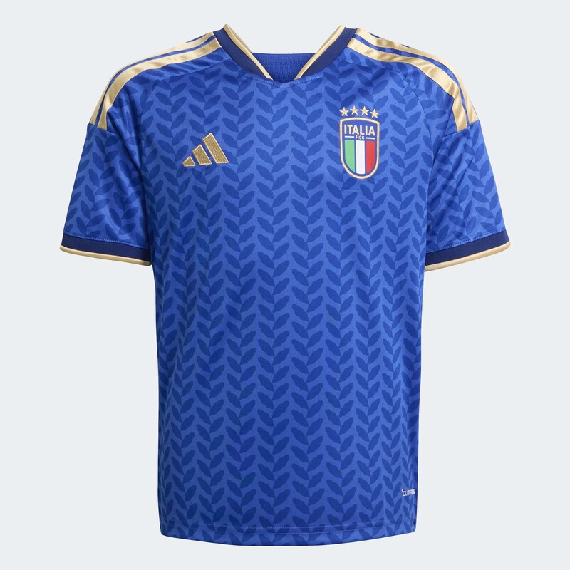 ADIDAS PERFORMANCE Funkčné tričko FIGC H JSY Y béžová / modrá / 67277073