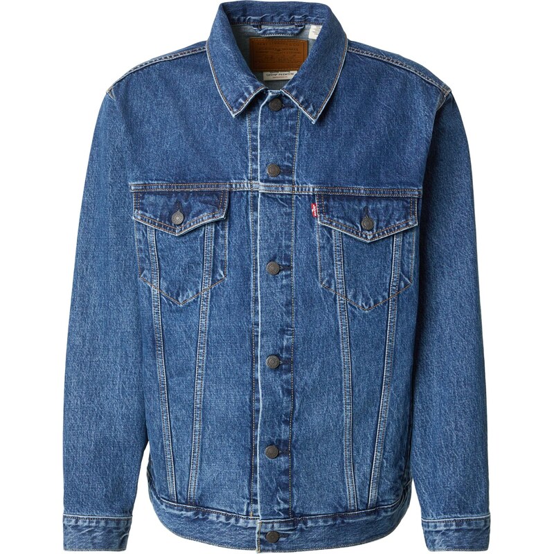 LEVIS Prechodná bunda Relaxed Type III Trucker Jacket modrá denim 64943944