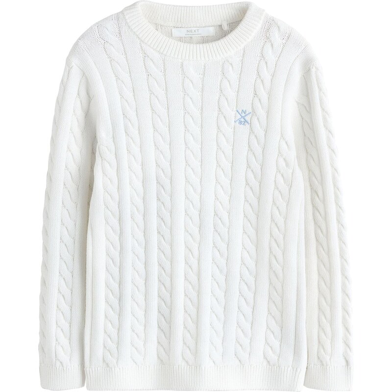 Next Sveter biela 67277075