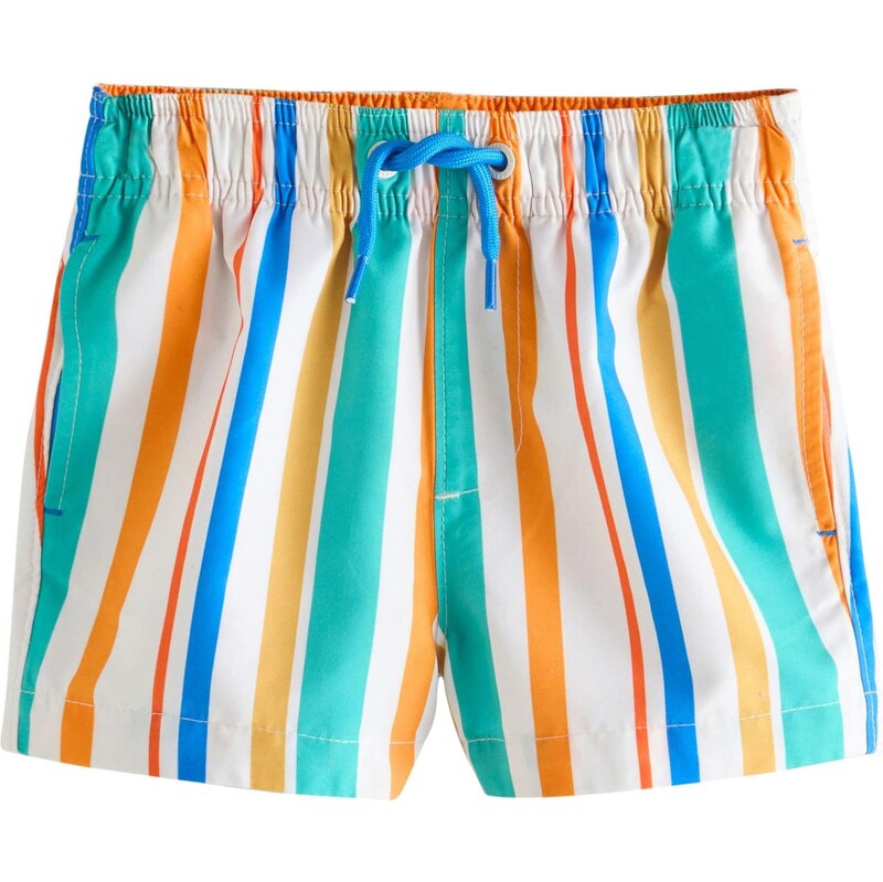 Next Plavecké šortky azúrová / petrolejová / oranžová / biela 67277089