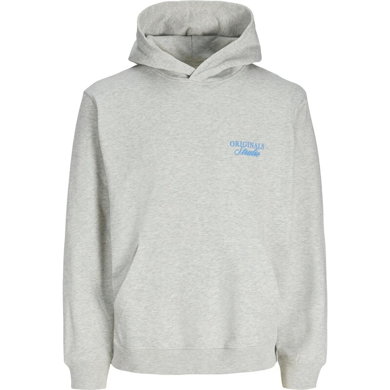 JACK & JONES Mikina JORNorrebro azúrová / biela melírovaná 67277104